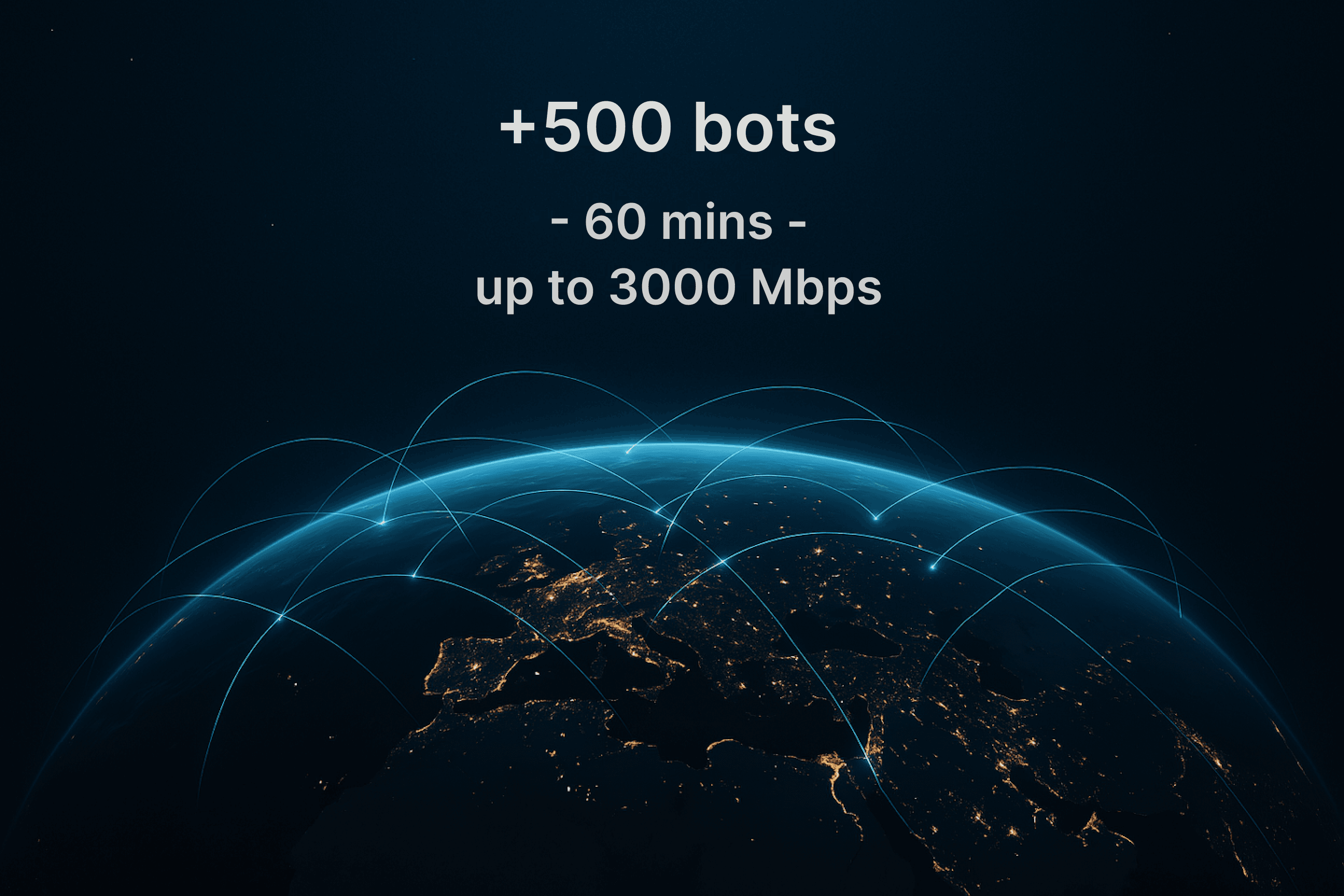 DDoS Test (3 Gbps / 500 Nodes)
